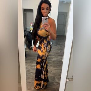 Ladies' Maxi Halter Neck Dress